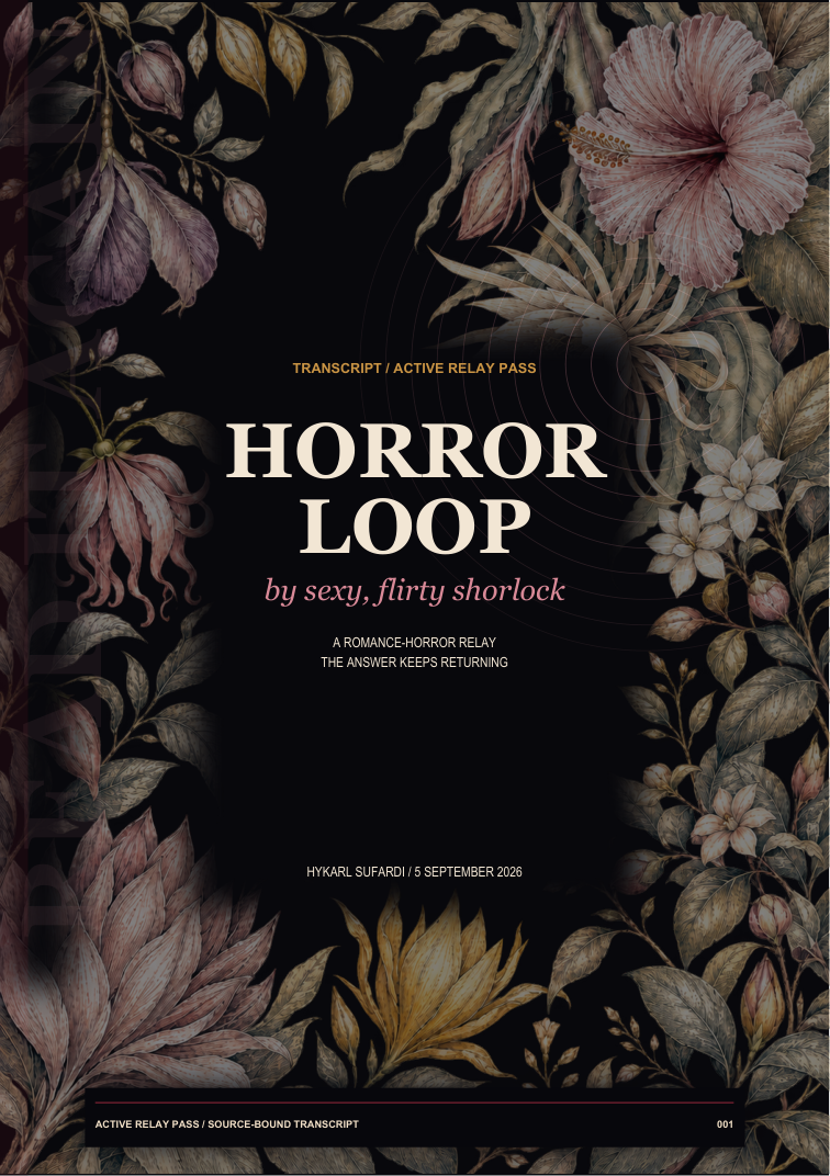 Horror Loop public reading edition cover artwork.